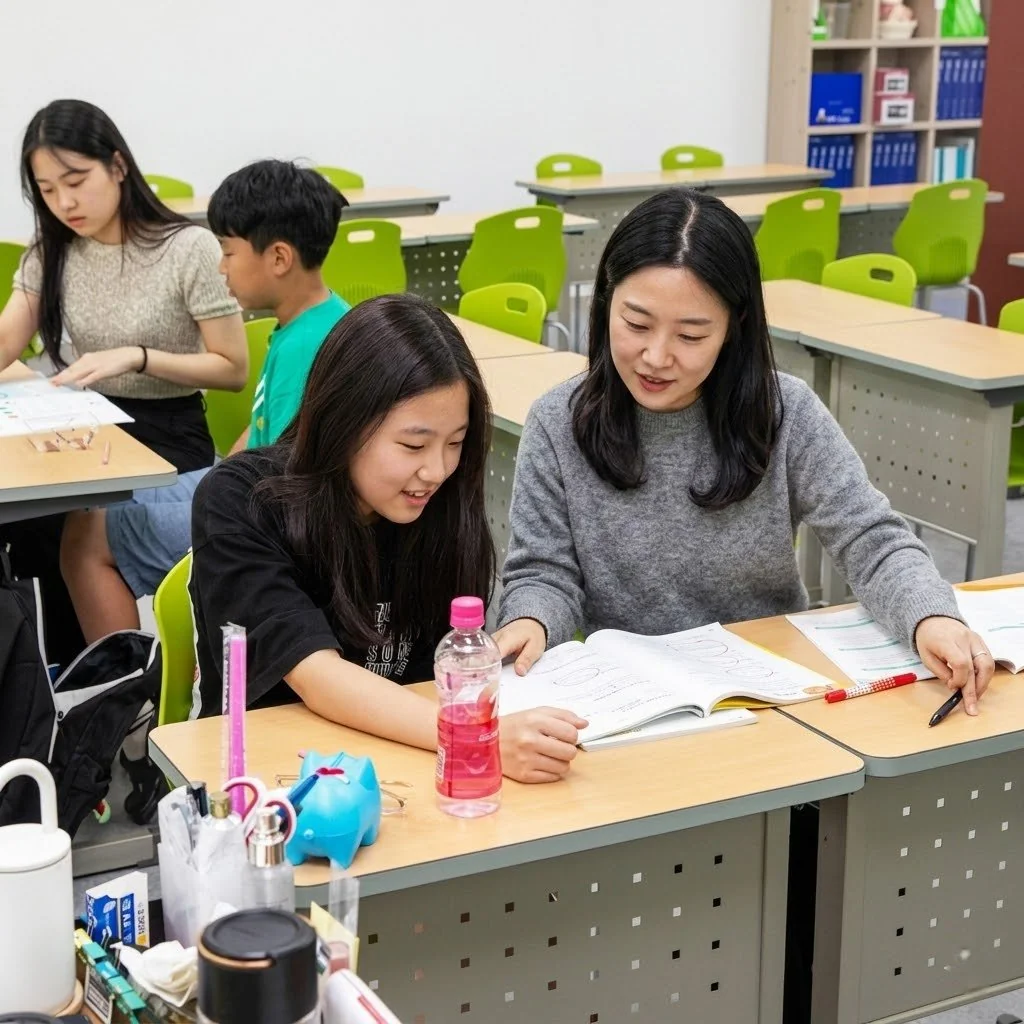 석동 과학학원 내부 사진